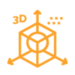 93D-ENTWICKLUNGWir führen detaillierte und komplexe Baugruppen in einer 3D-Umgebung mit parametrischen und nicht-parametrischen Modellen präzise durch.